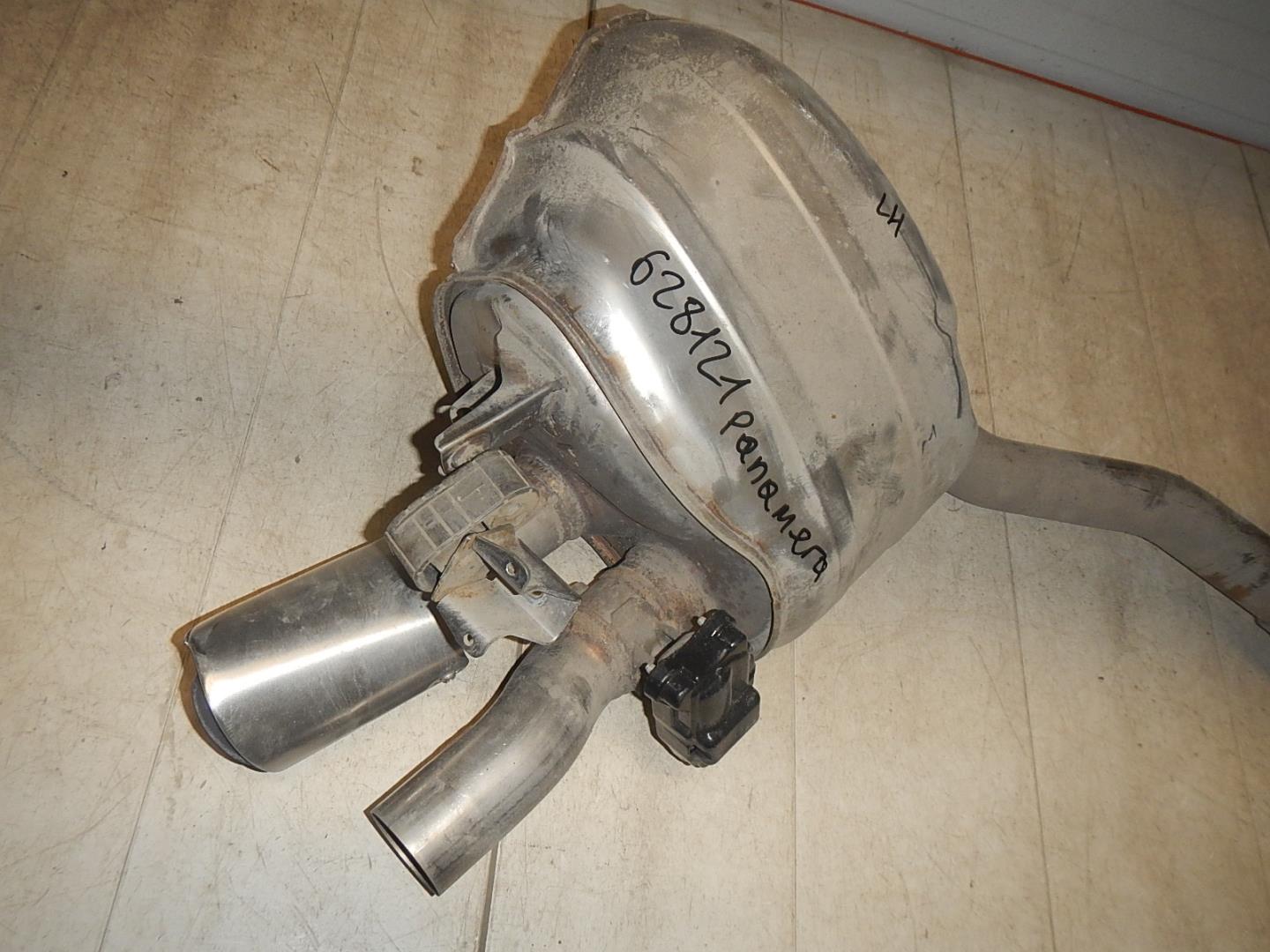 Глушитель основной / задняя часть