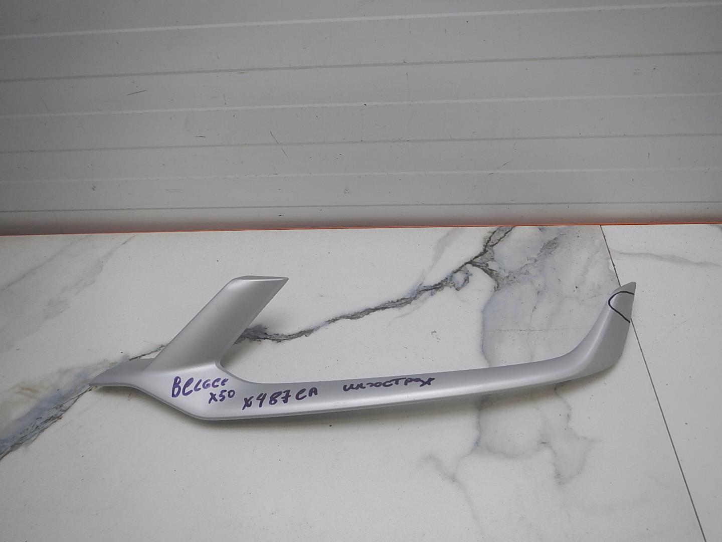 Накладка переднего бампера левая