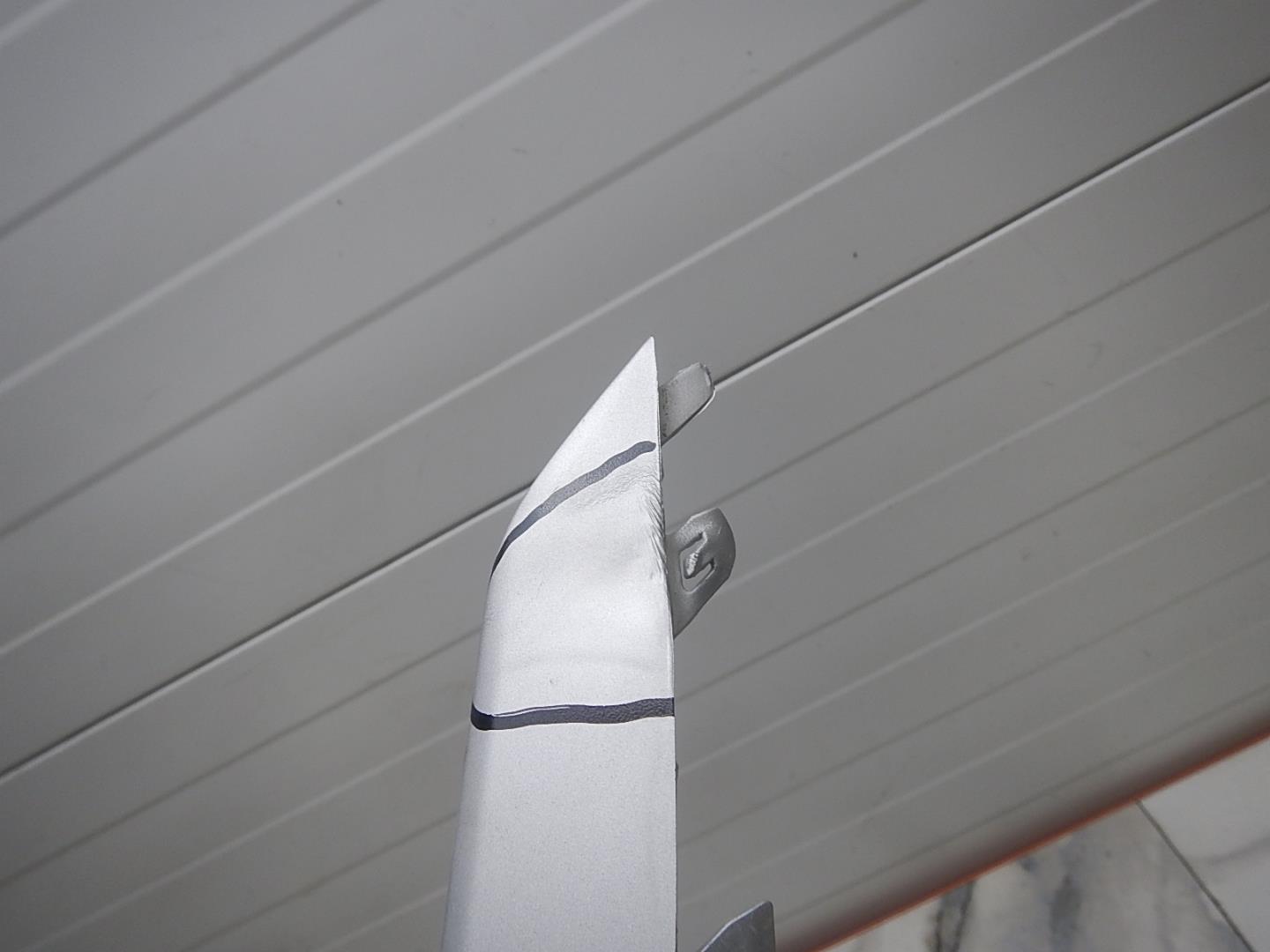 Накладка переднего бампера левая