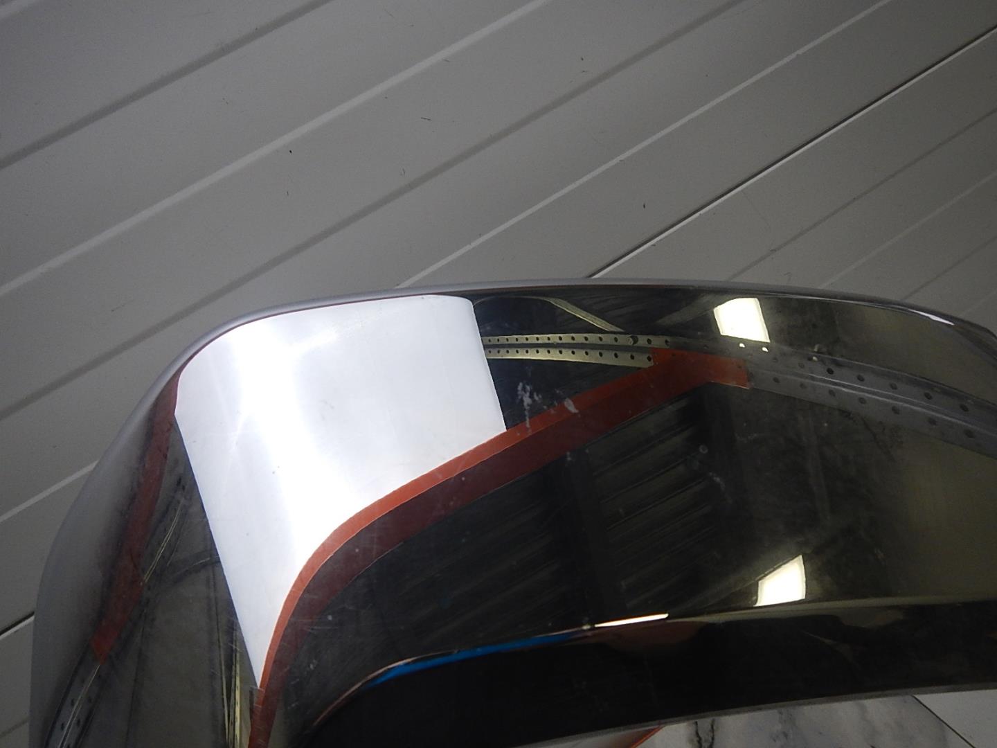 Накладка переднего бампера правая