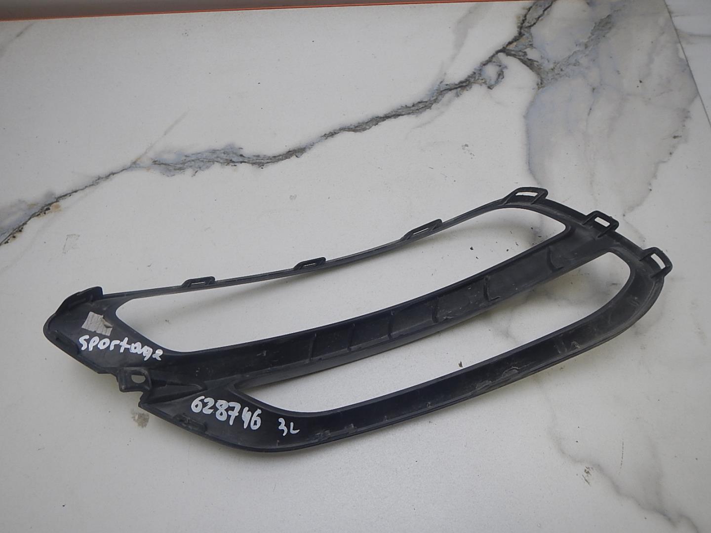 Накладка заднего бампера левая