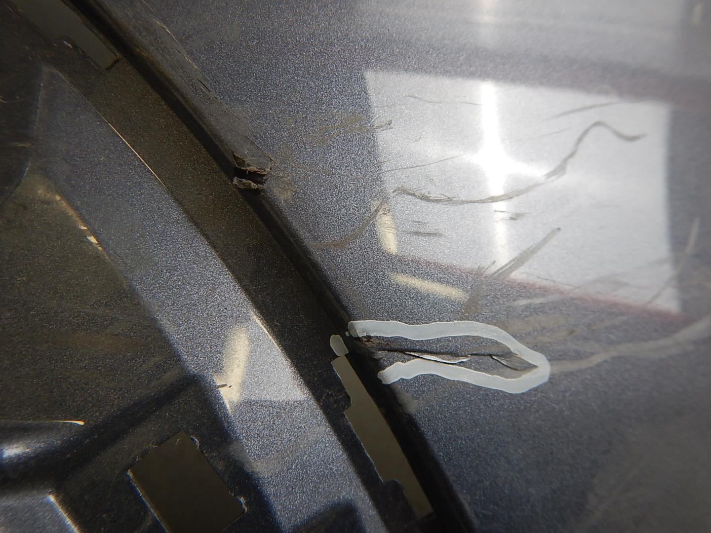 Накладка заднего бампера левая