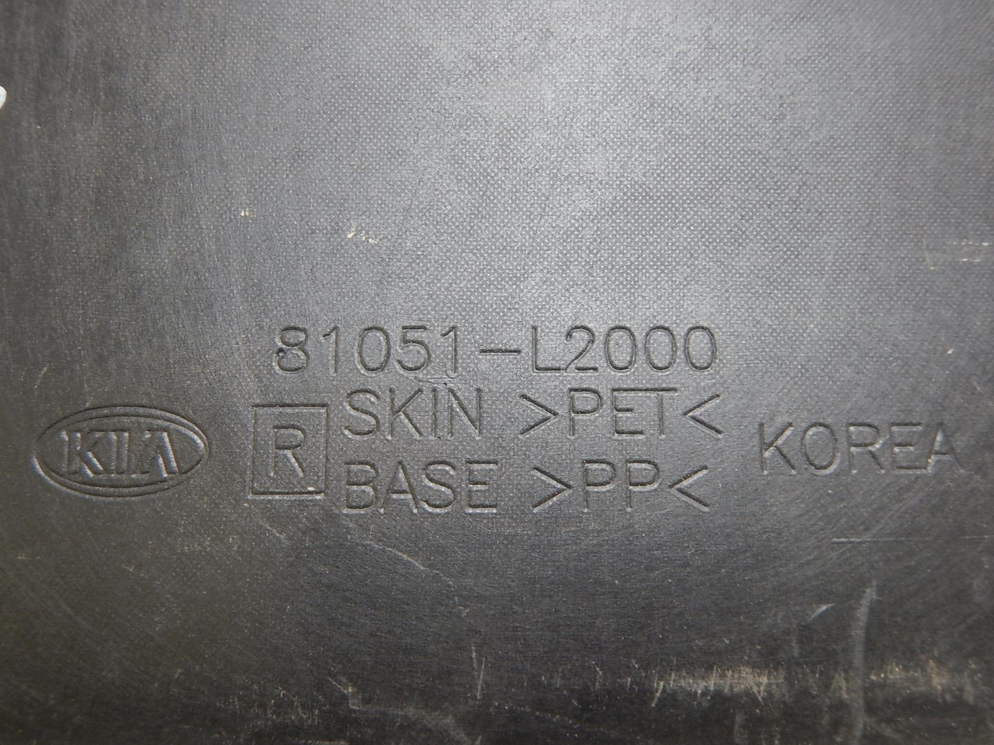 Обшивка крышки багажника