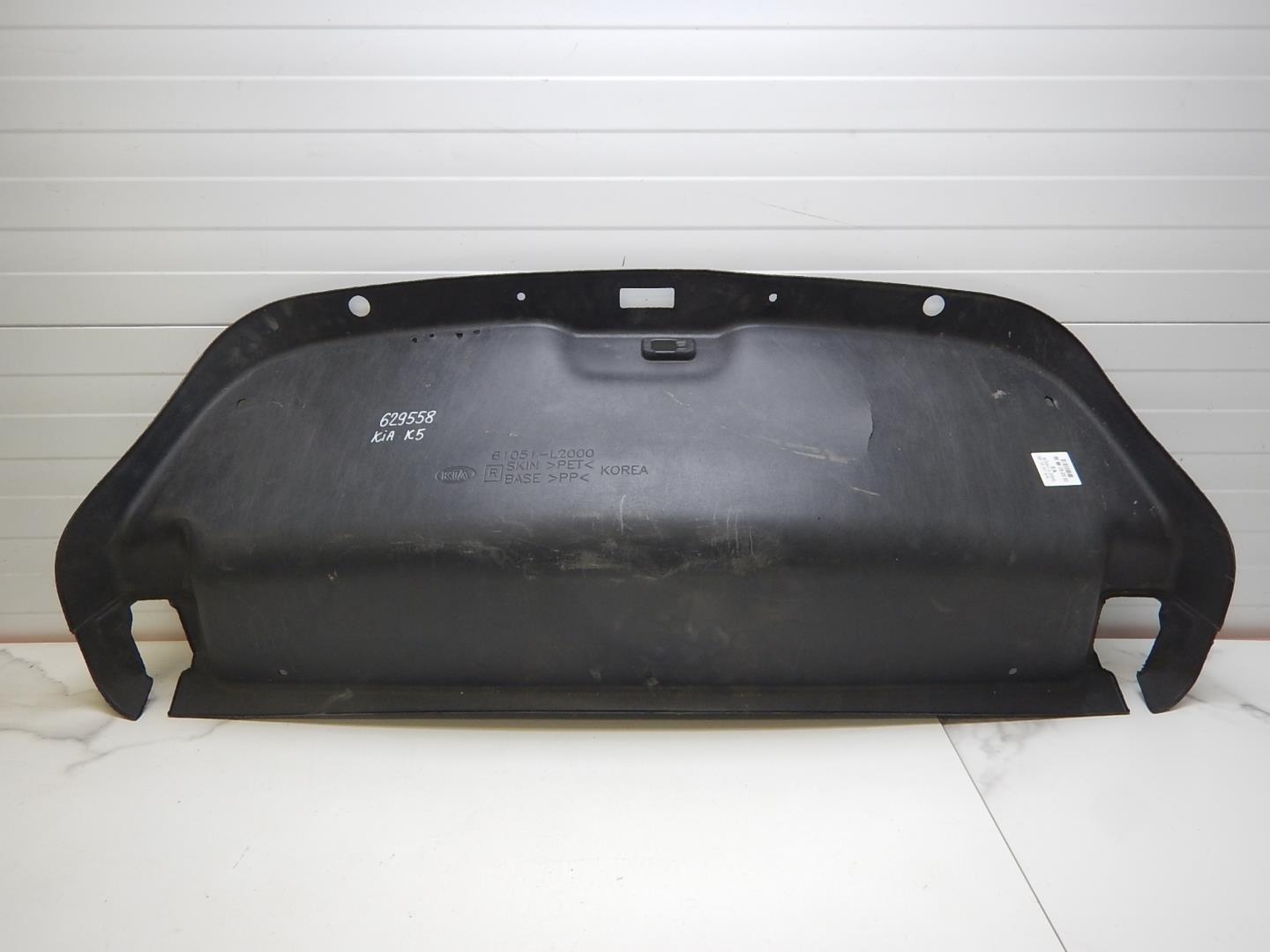 Обшивка крышки багажника