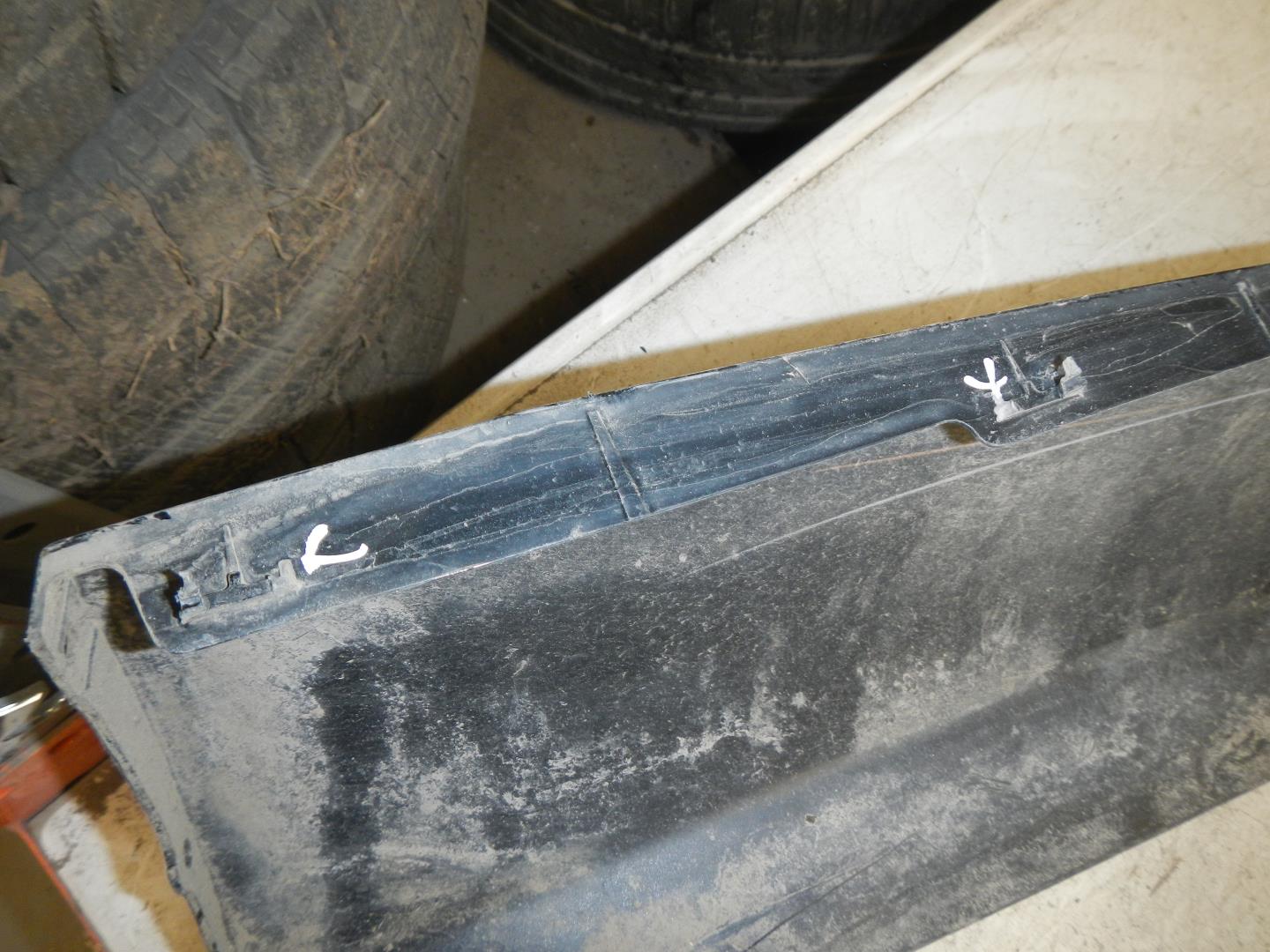 Юбка задняя