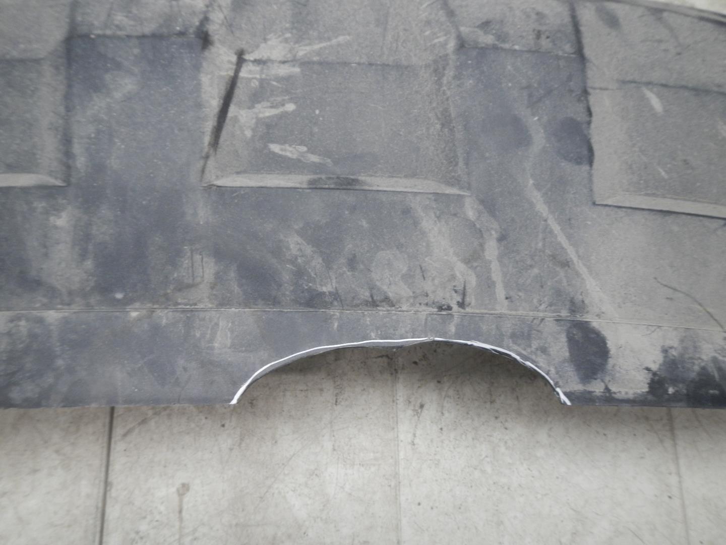 Юбка задняя