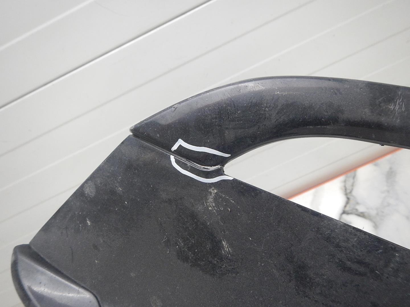 Решетка в бампер левая