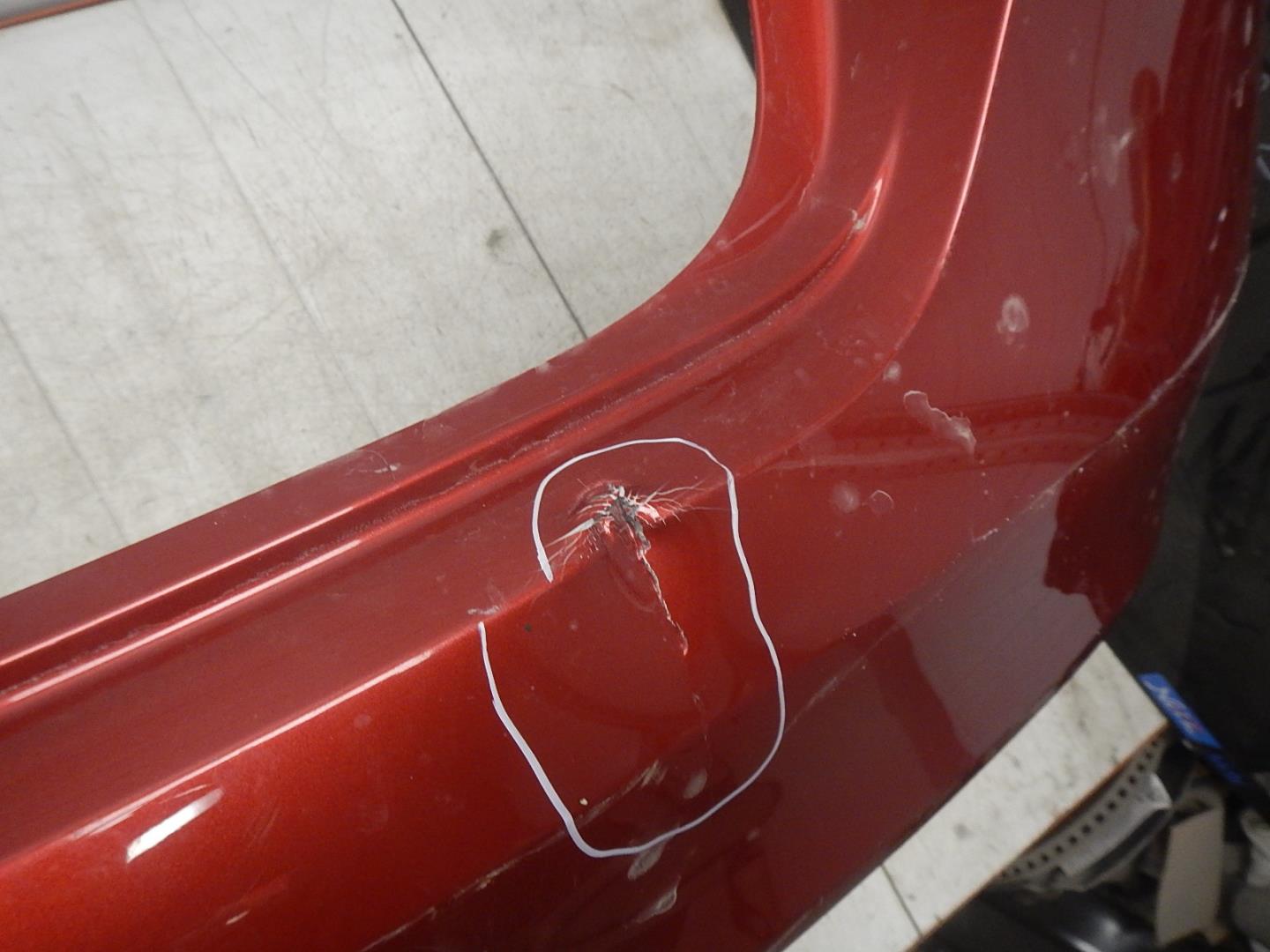 Бампер задний