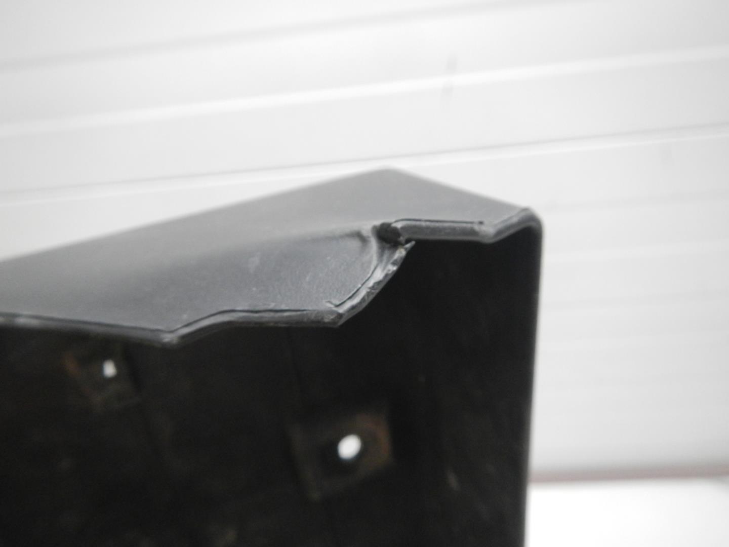 Накладка переднего бампера под номер