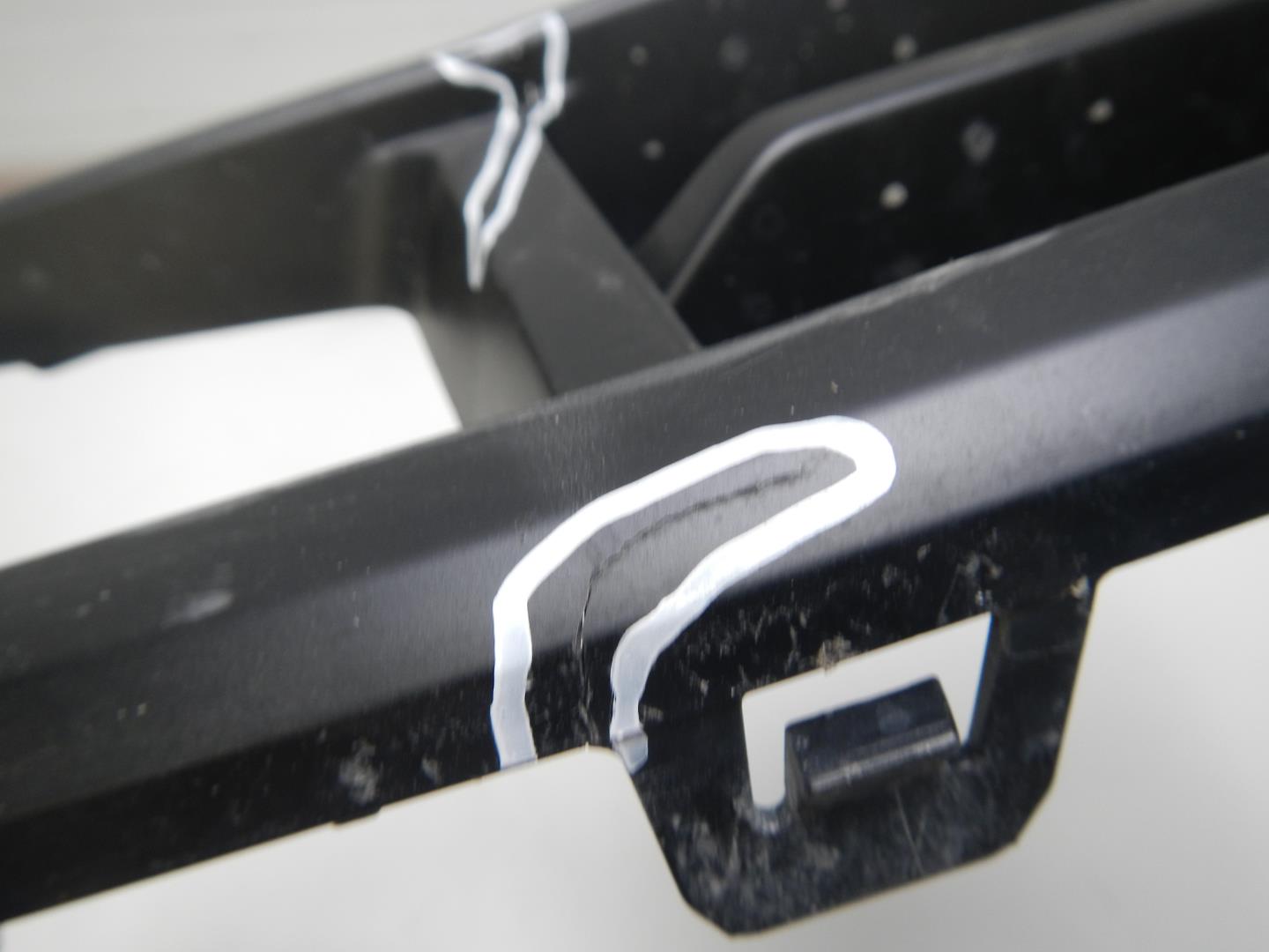 Накладка заднего бампера левая