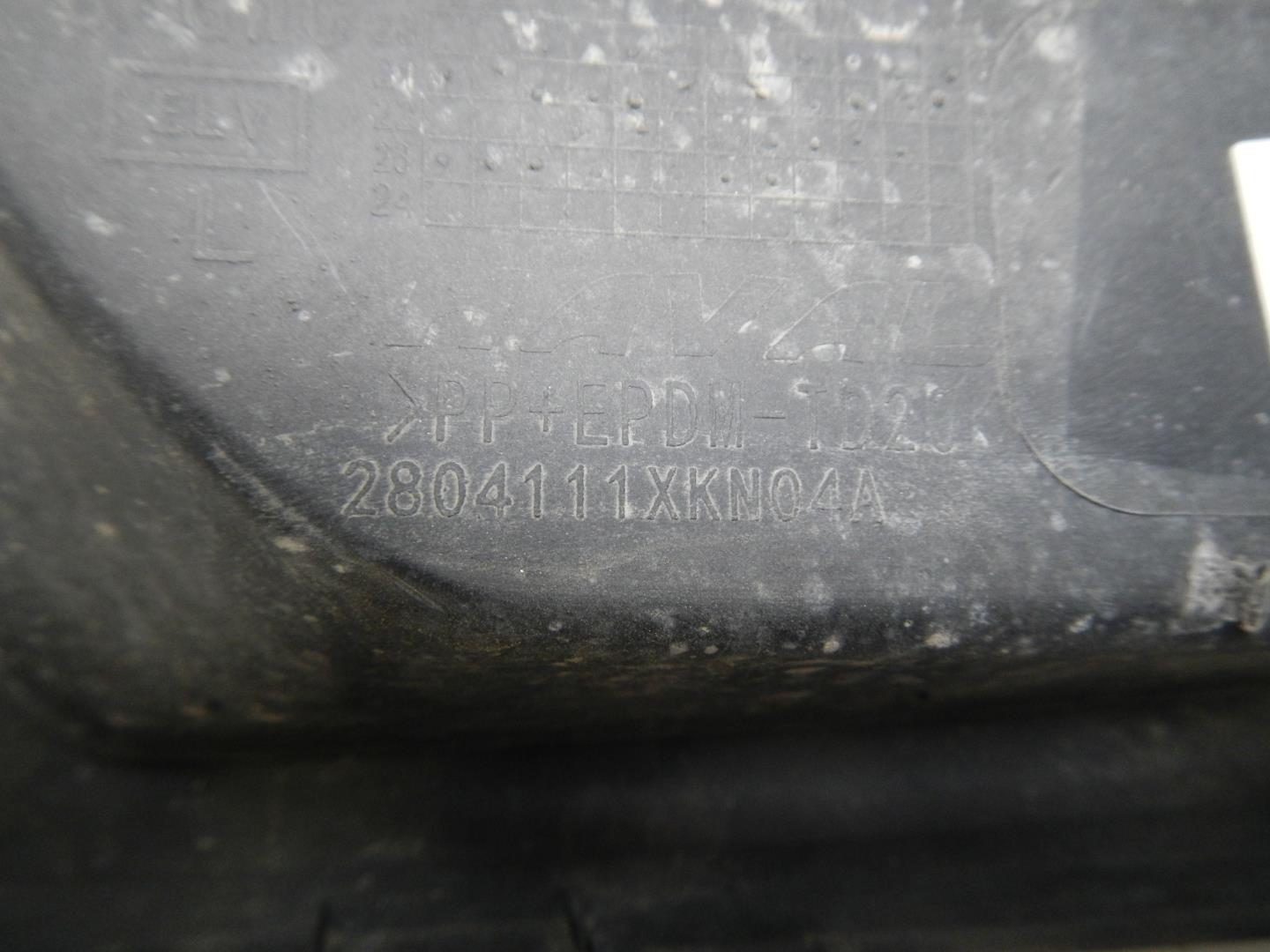 Накладка заднего бампера левая