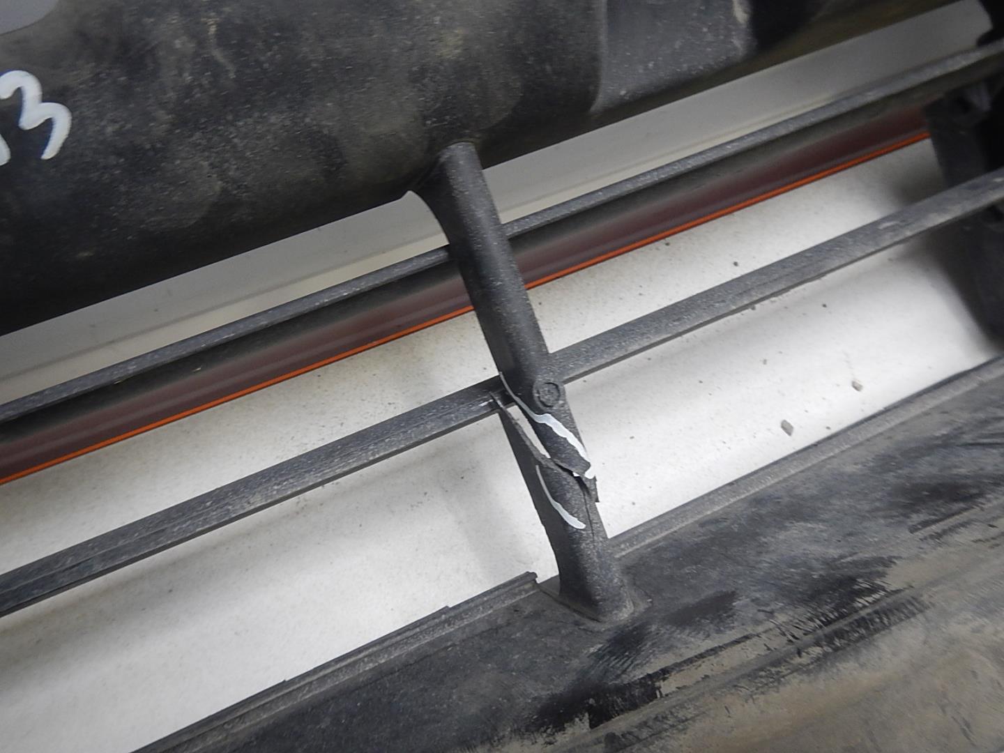 Воздуховод радиатора нижний