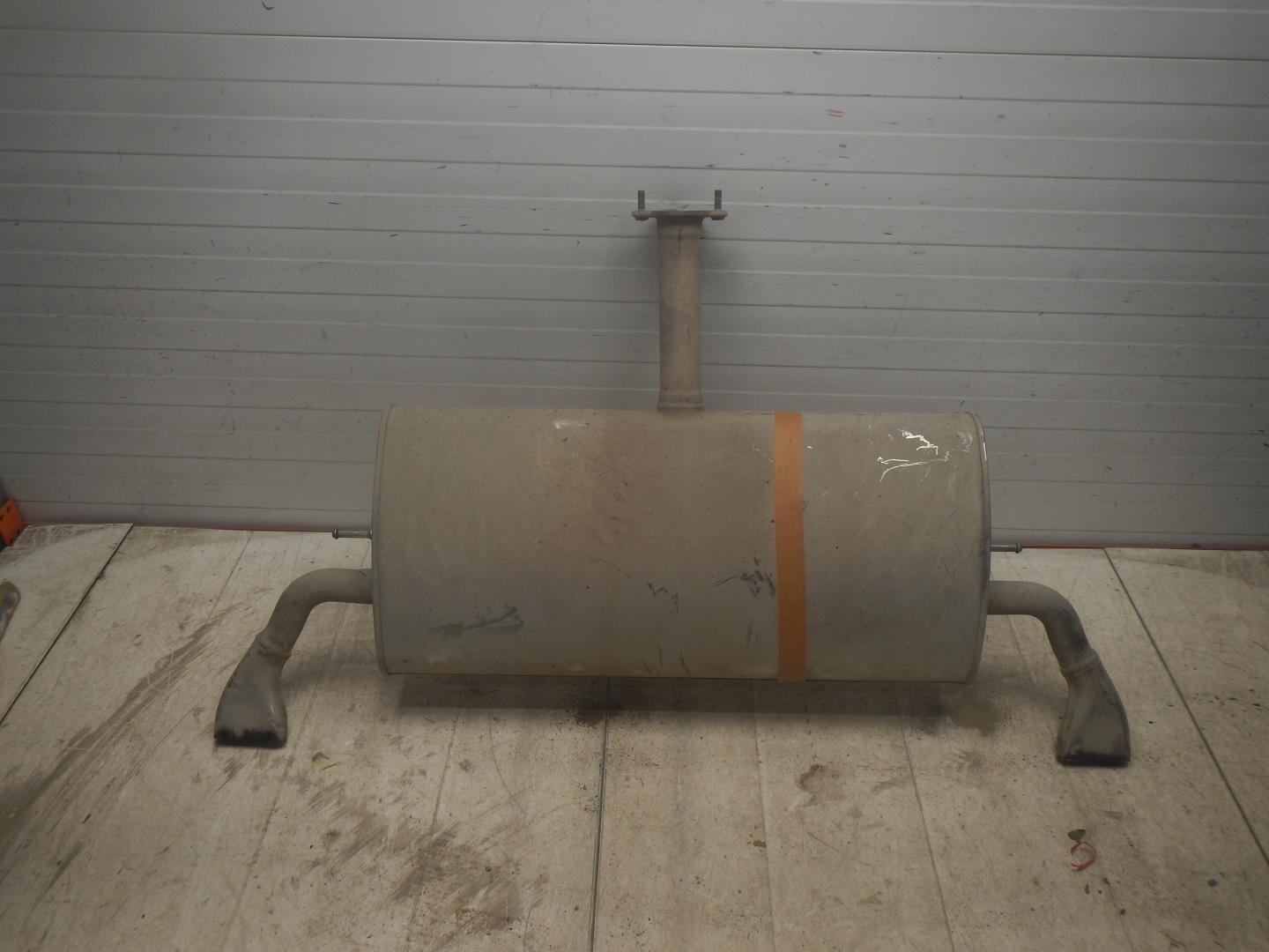 Глушитель основной / задняя часть