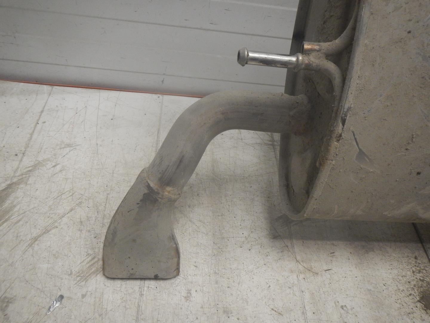 Глушитель основной / задняя часть