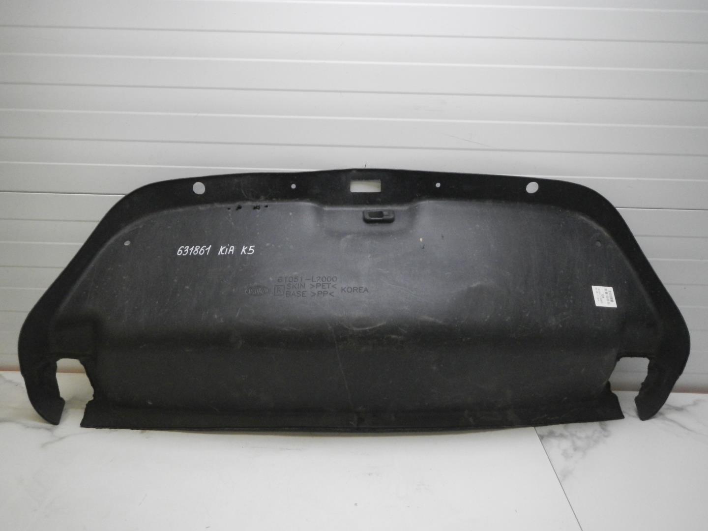 Обшивка крышки багажника