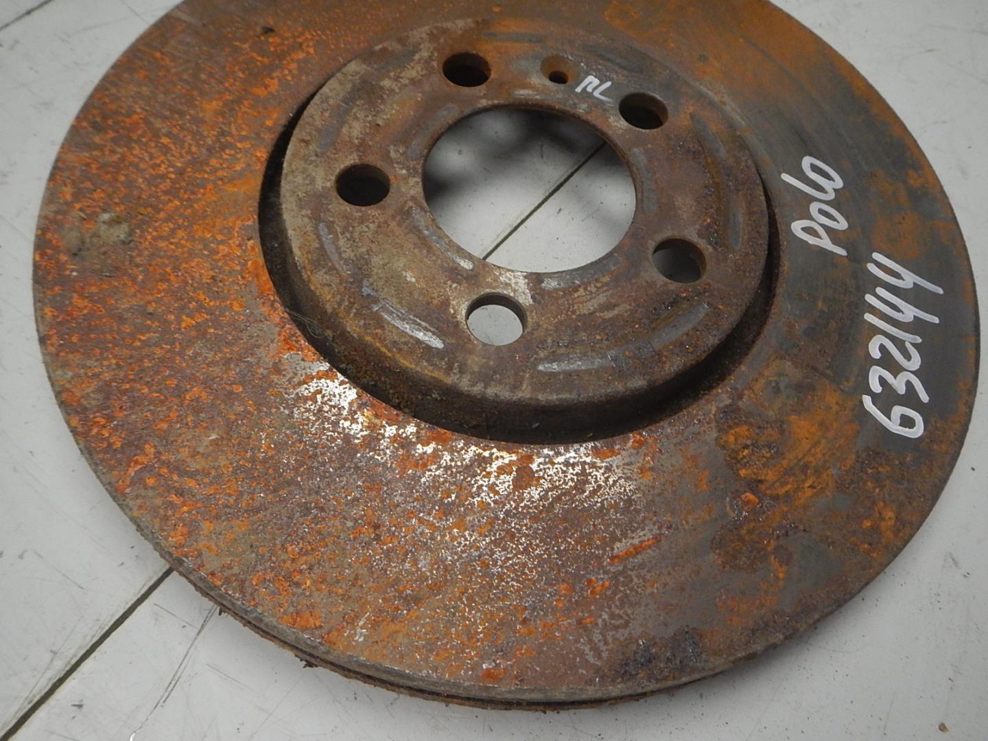 Диск тормозной передний вентилируемый