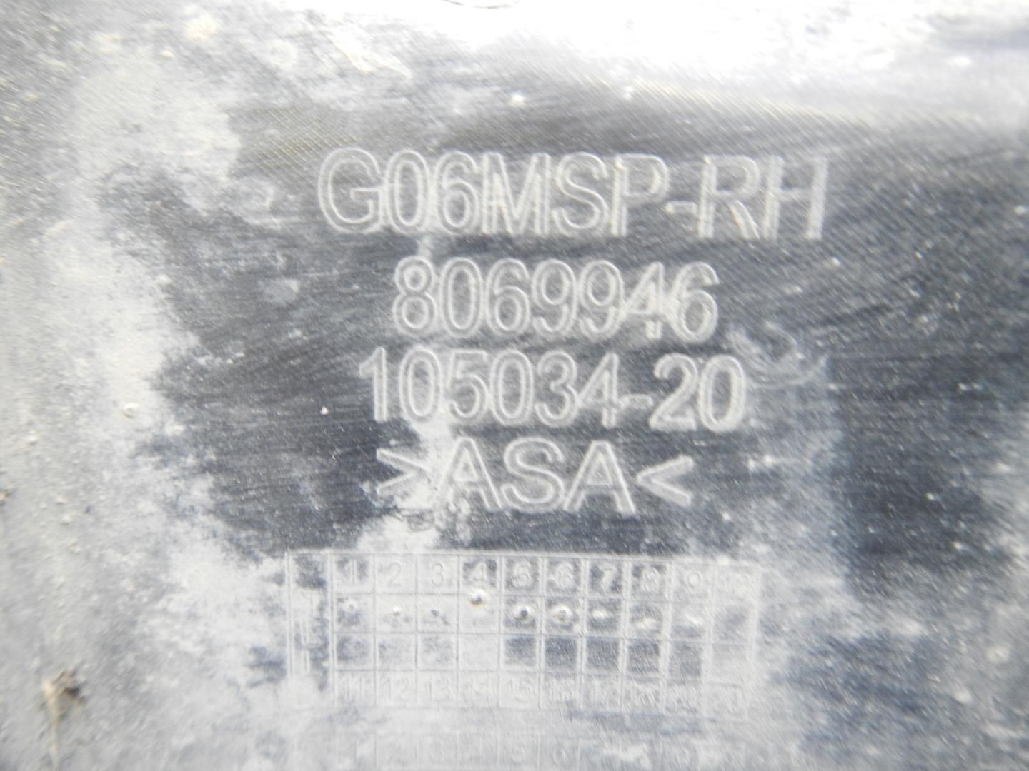 Решетка в бампер правая