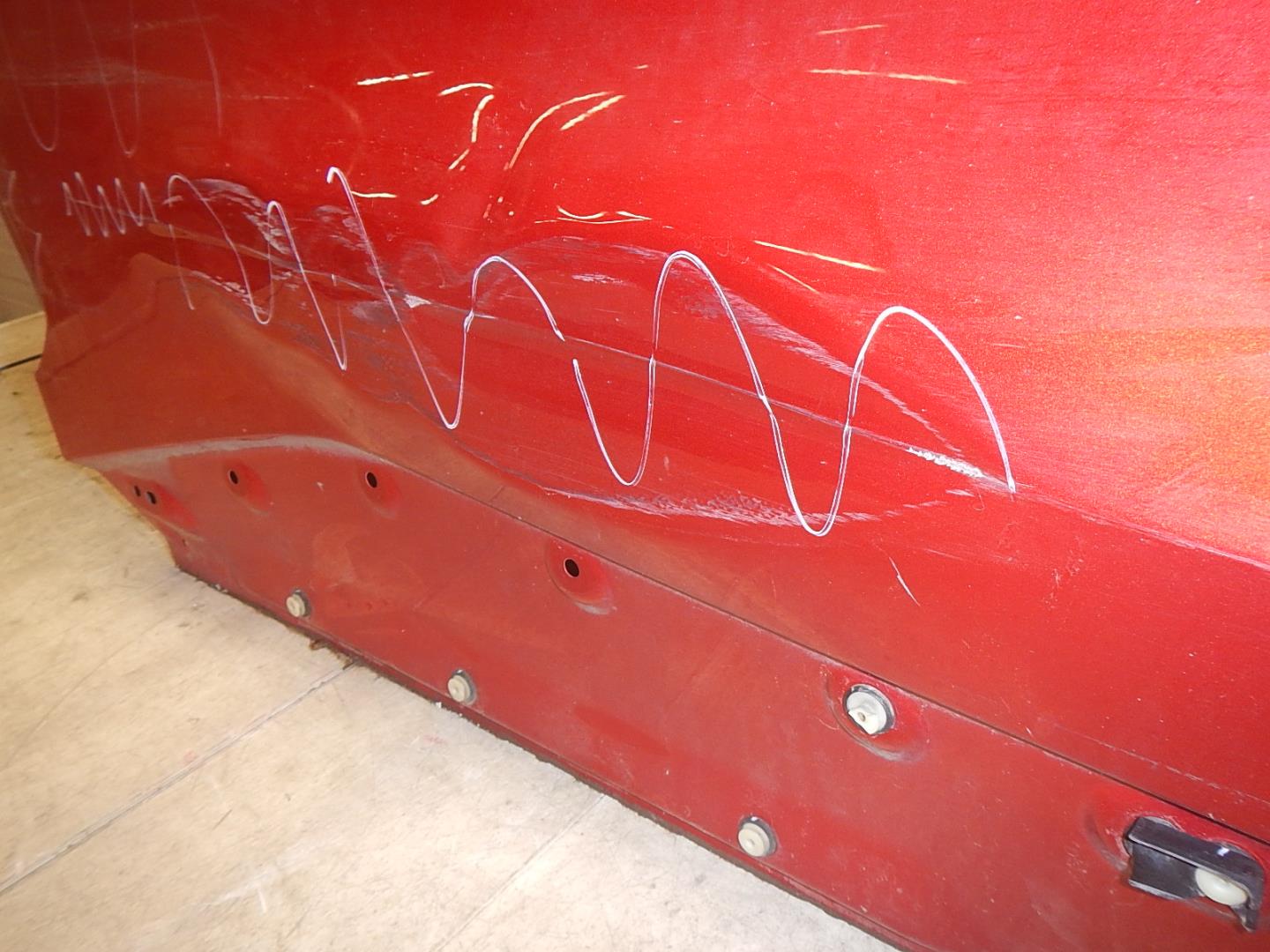 Дверь задняя правая