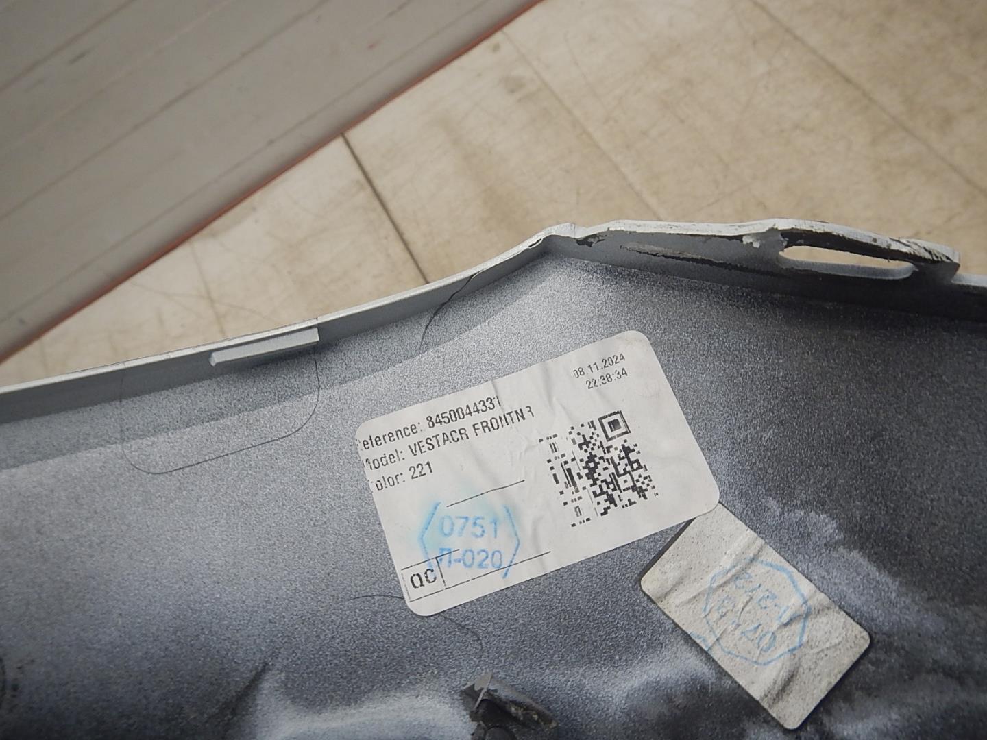 Накладка переднего бампера правая