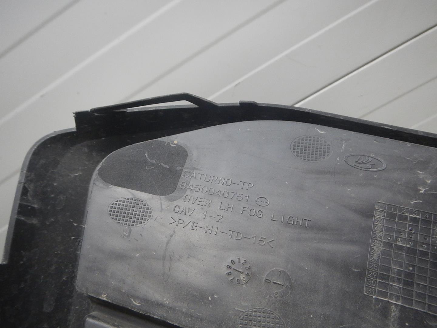 Решетка в бампер левая