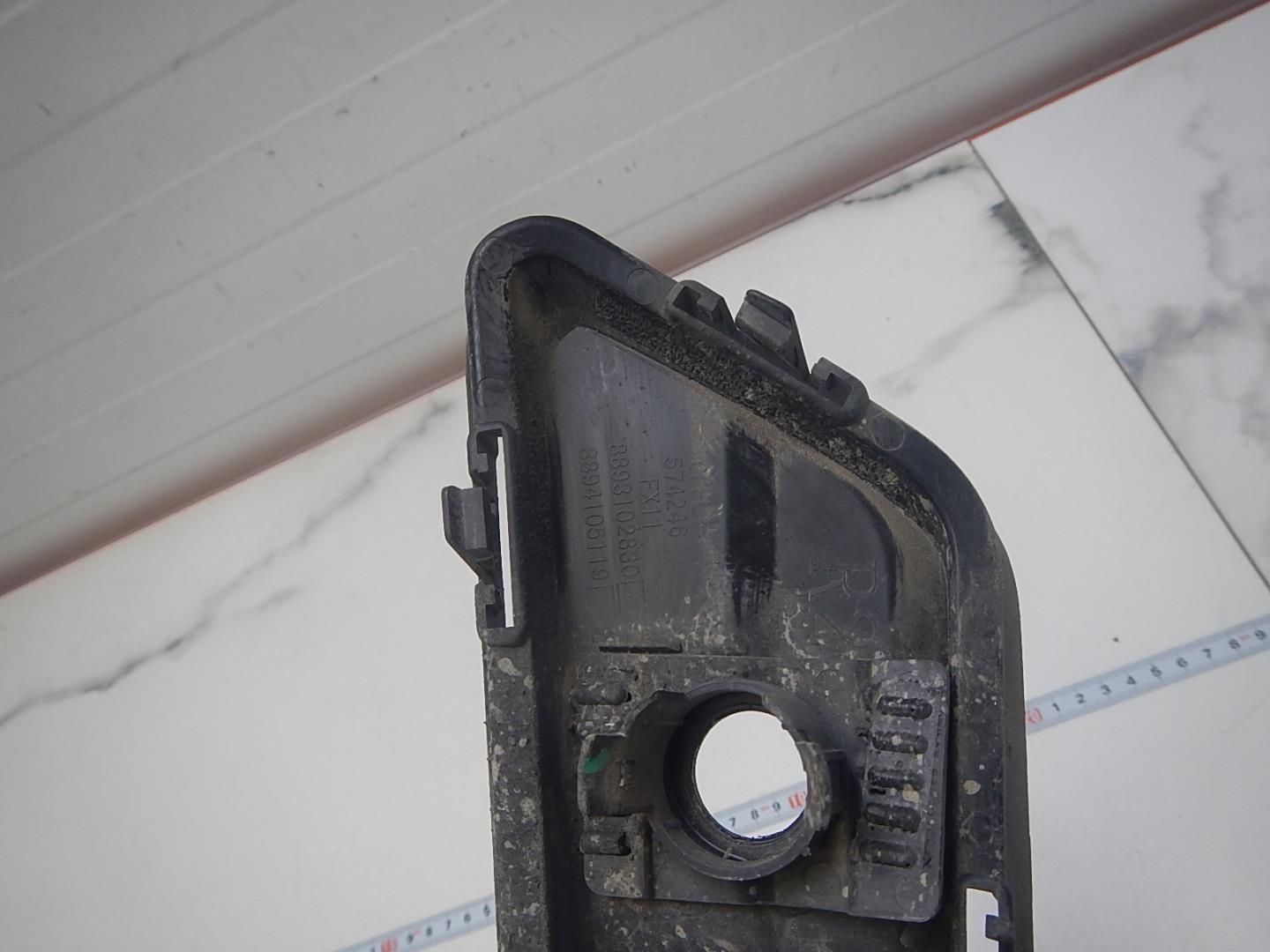 Накладка заднего бампера правая