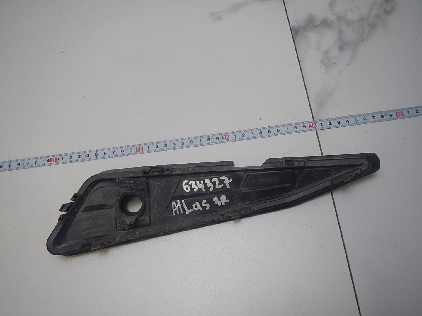 Накладка заднего бампера правая