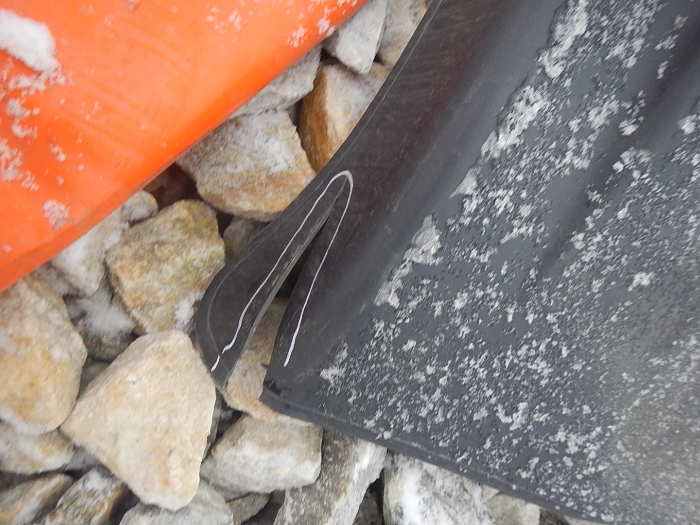 Крыло заднее левое