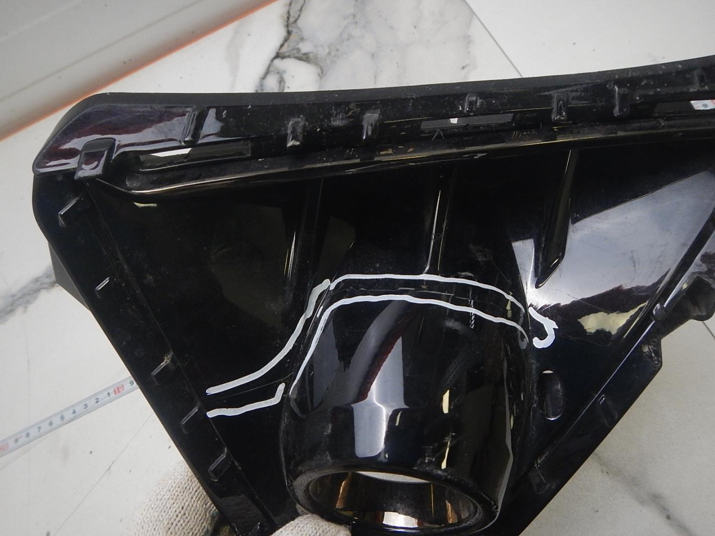 Решетка в бампер левая