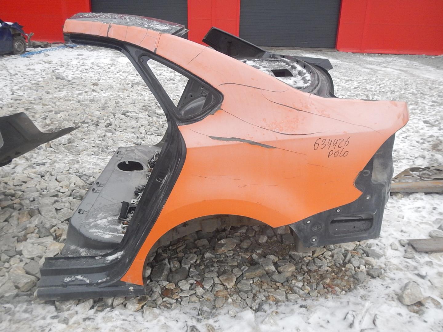 Крыло заднее левое