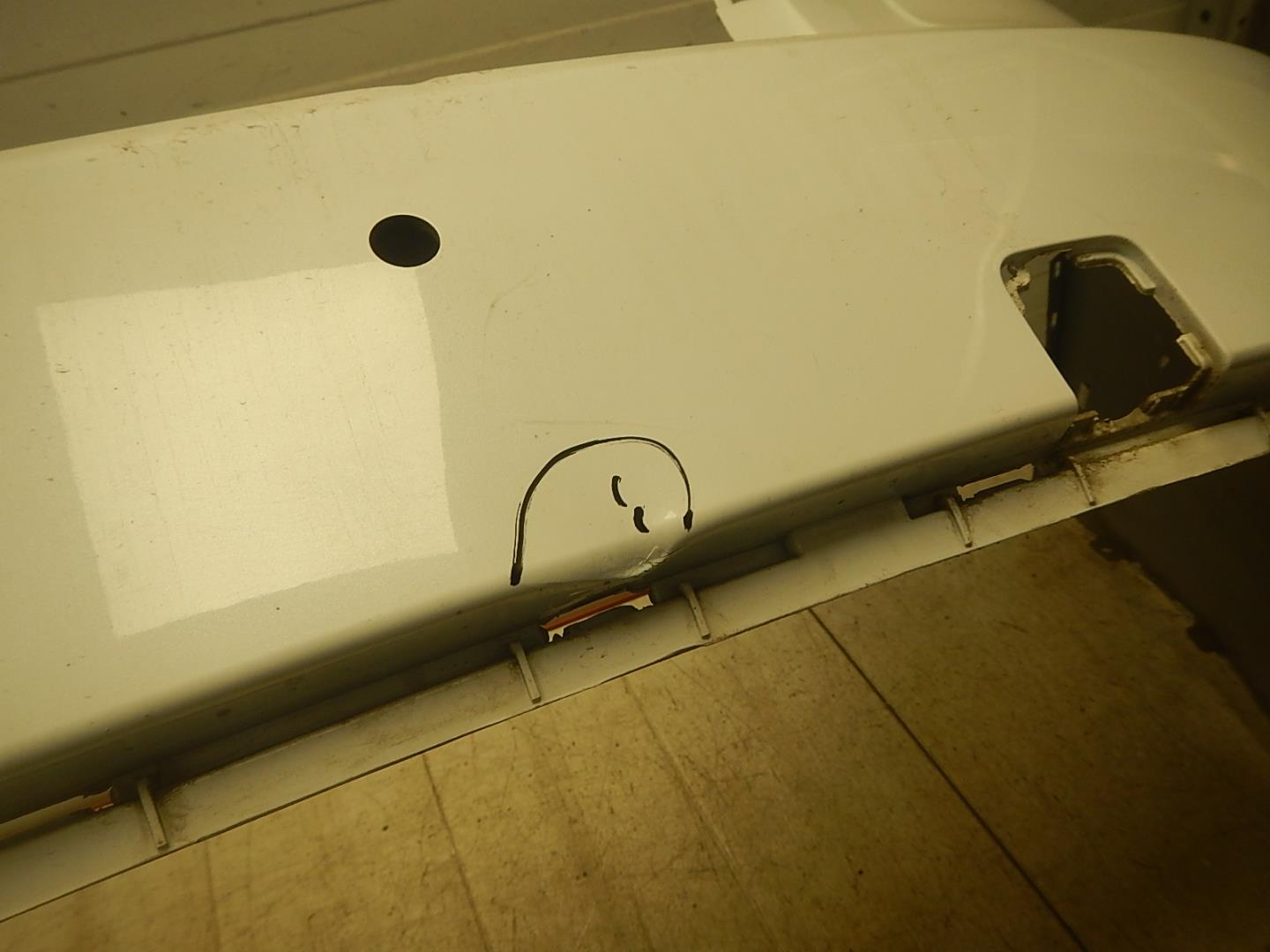 Бампер задний