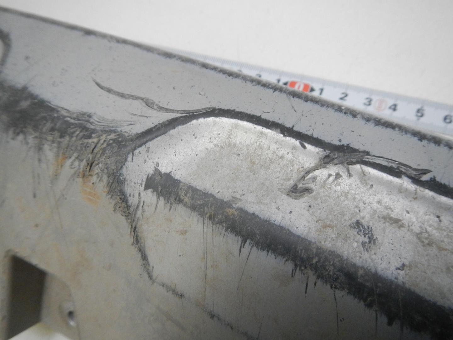 Накладка переднего бампера