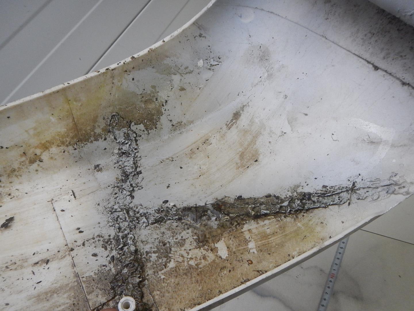 Накладка переднего бампера левая