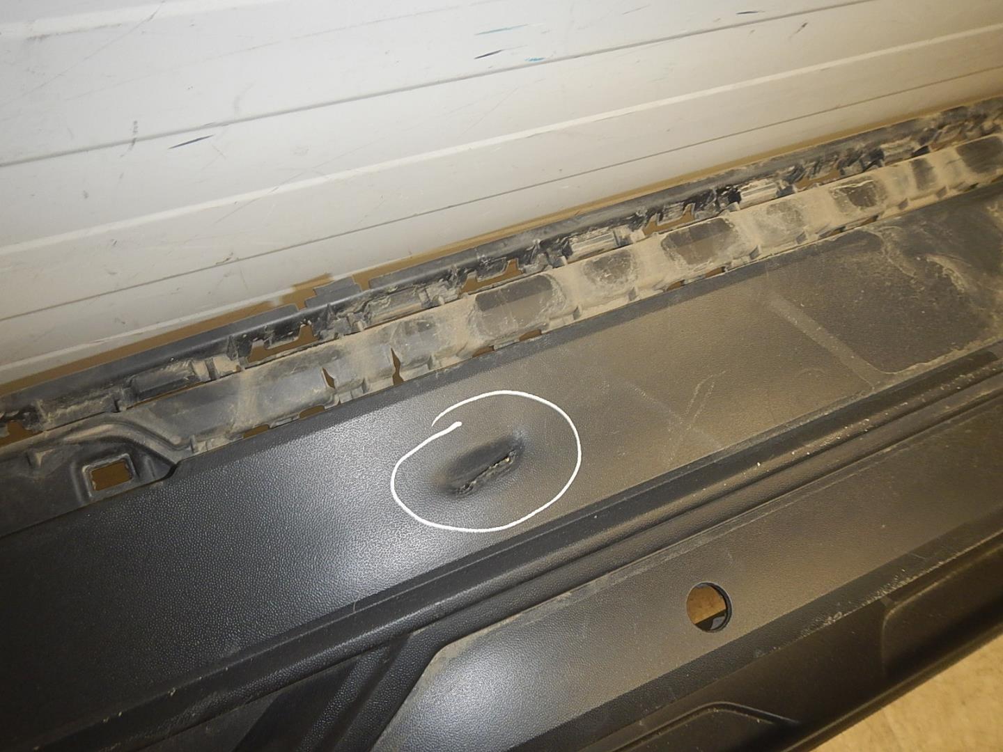 Юбка задняя