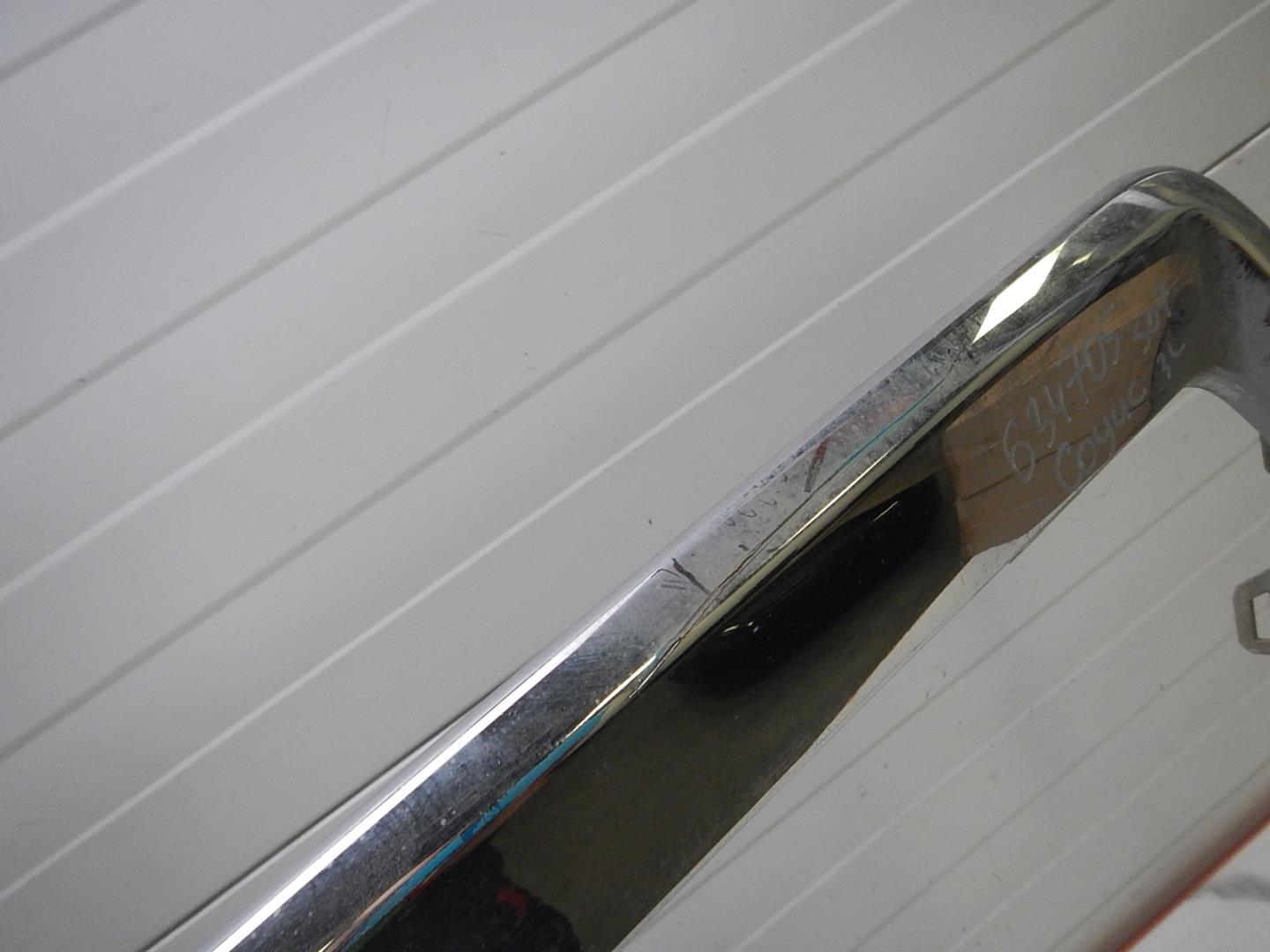 Накладка заднего бампера левая