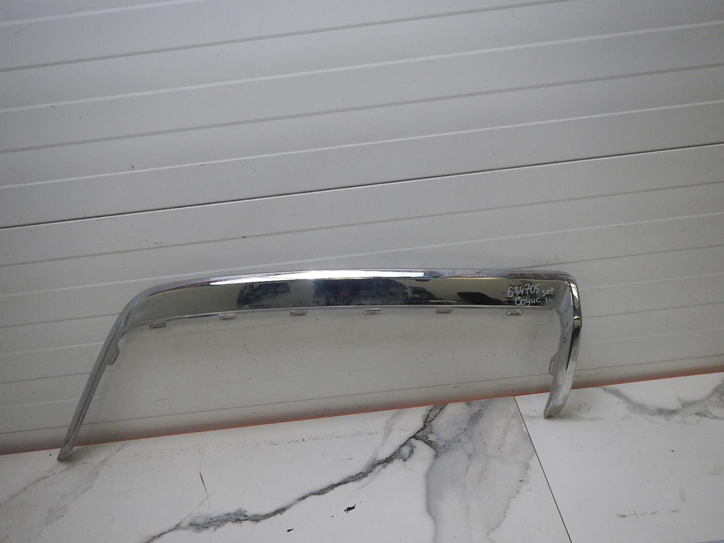 Накладка заднего бампера левая