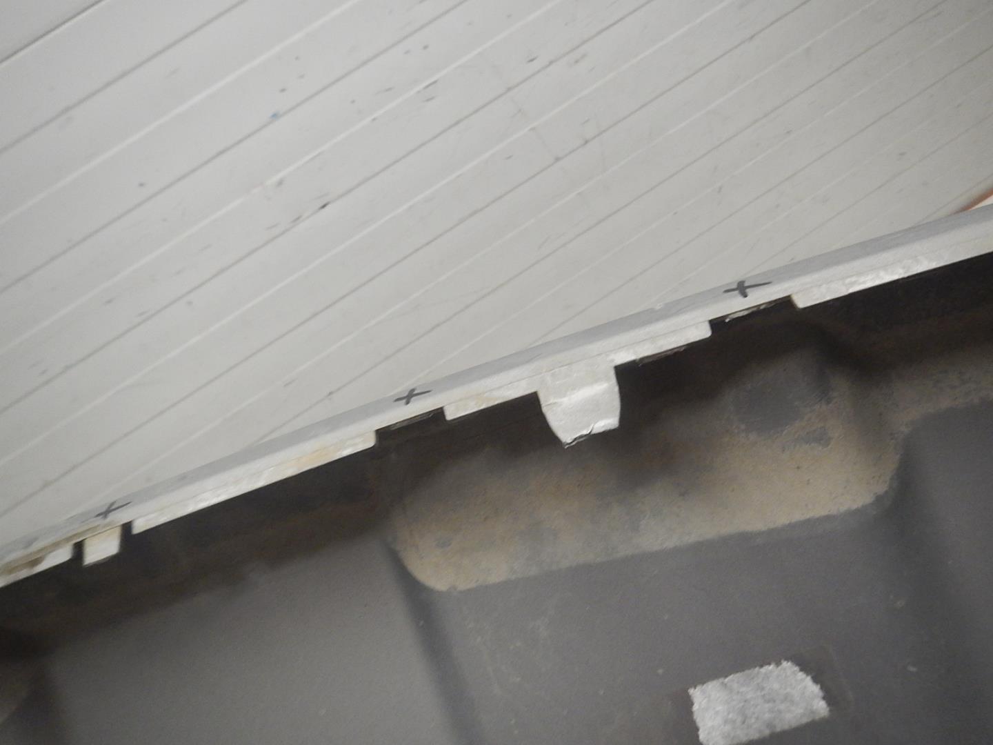 Накладка заднего бампера