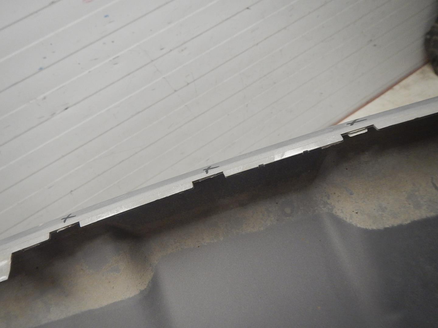 Накладка заднего бампера