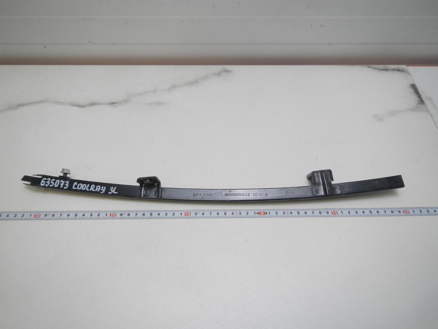 Направляющая стекла двери