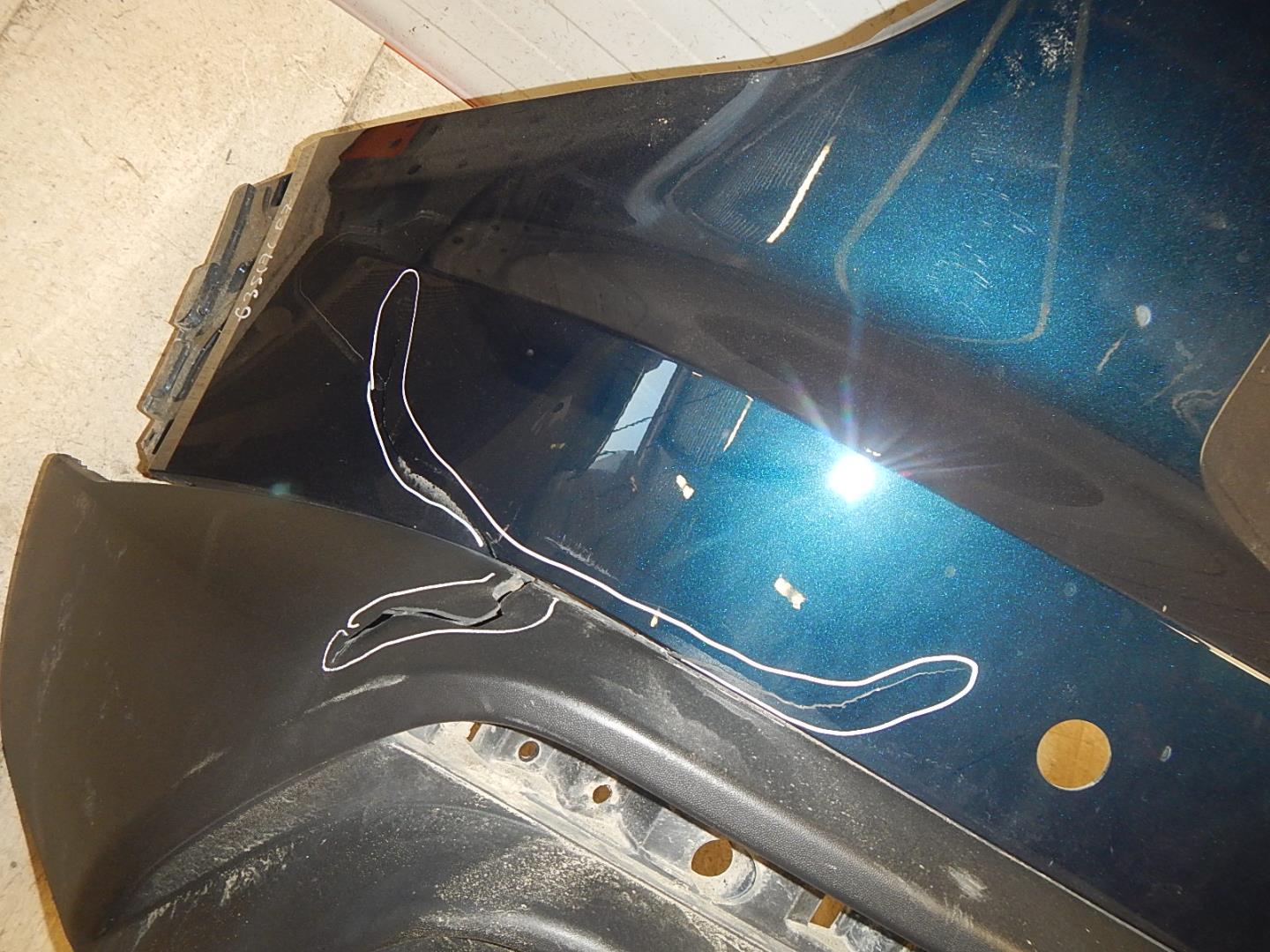 Бампер задний