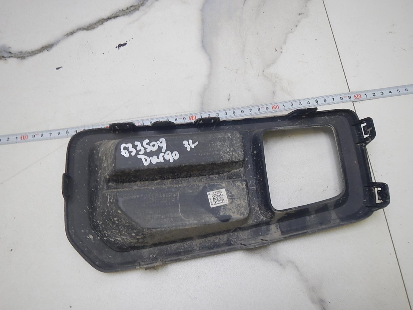 Накладка заднего бампера левая