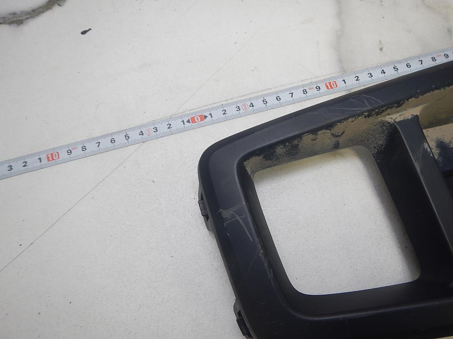 Накладка заднего бампера левая