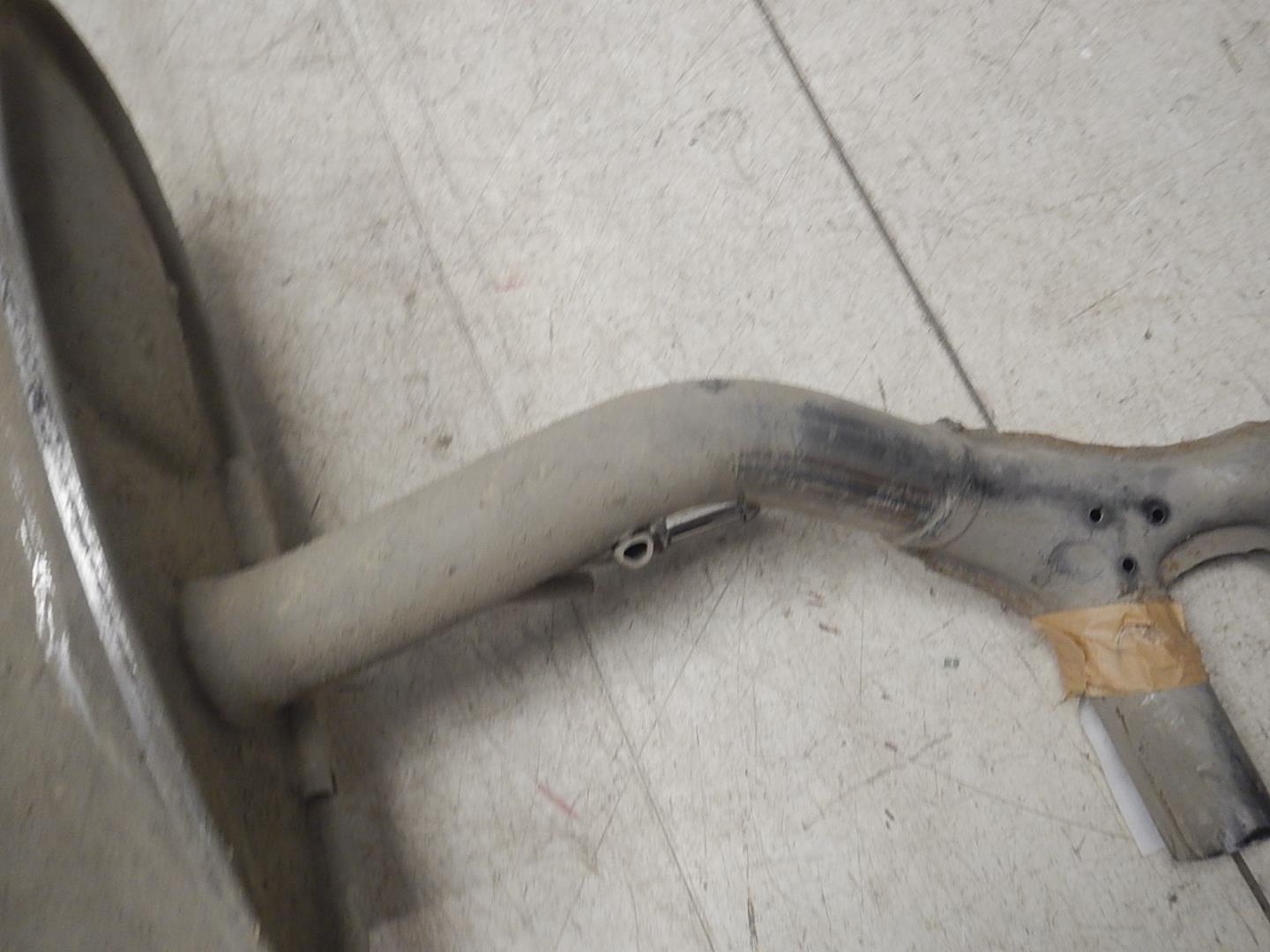 Глушитель основной / задняя часть