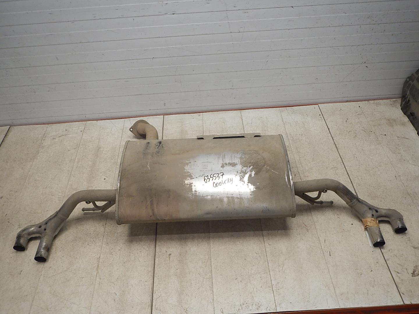 Глушитель основной / задняя часть