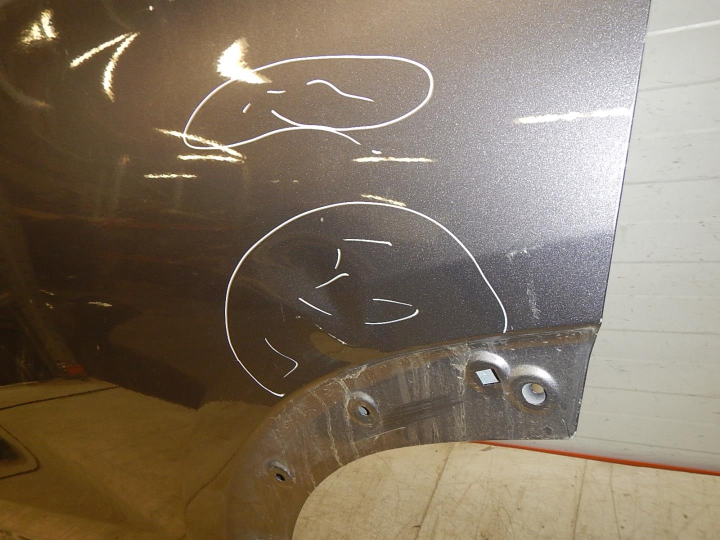 Дверь задняя левая