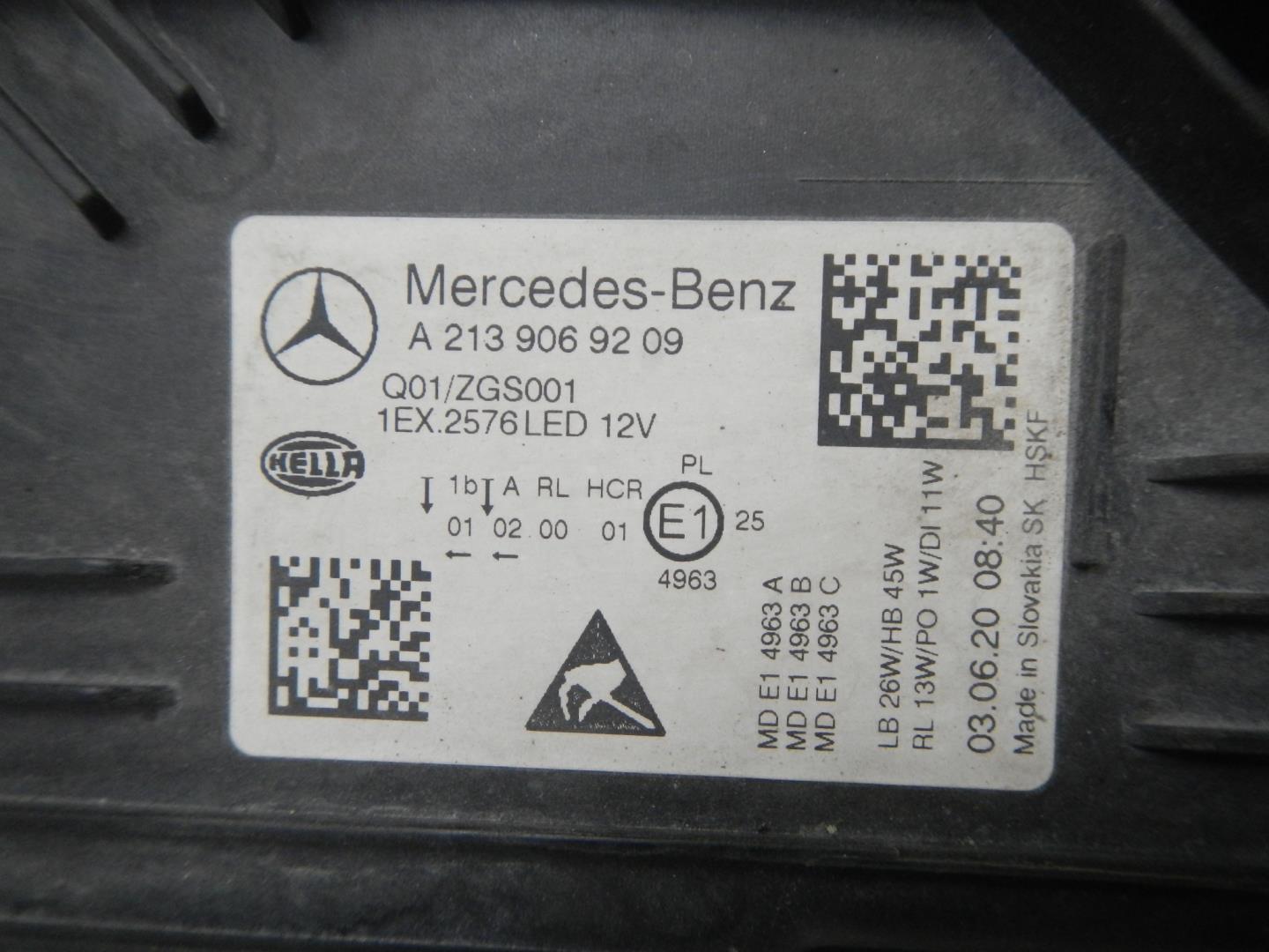 Фара правая