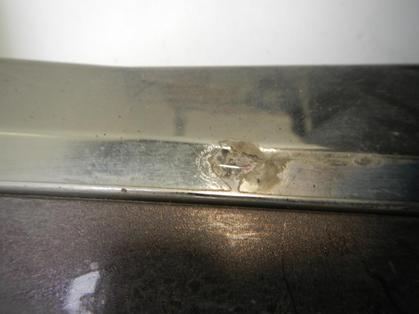 Молдинг задней правой двери