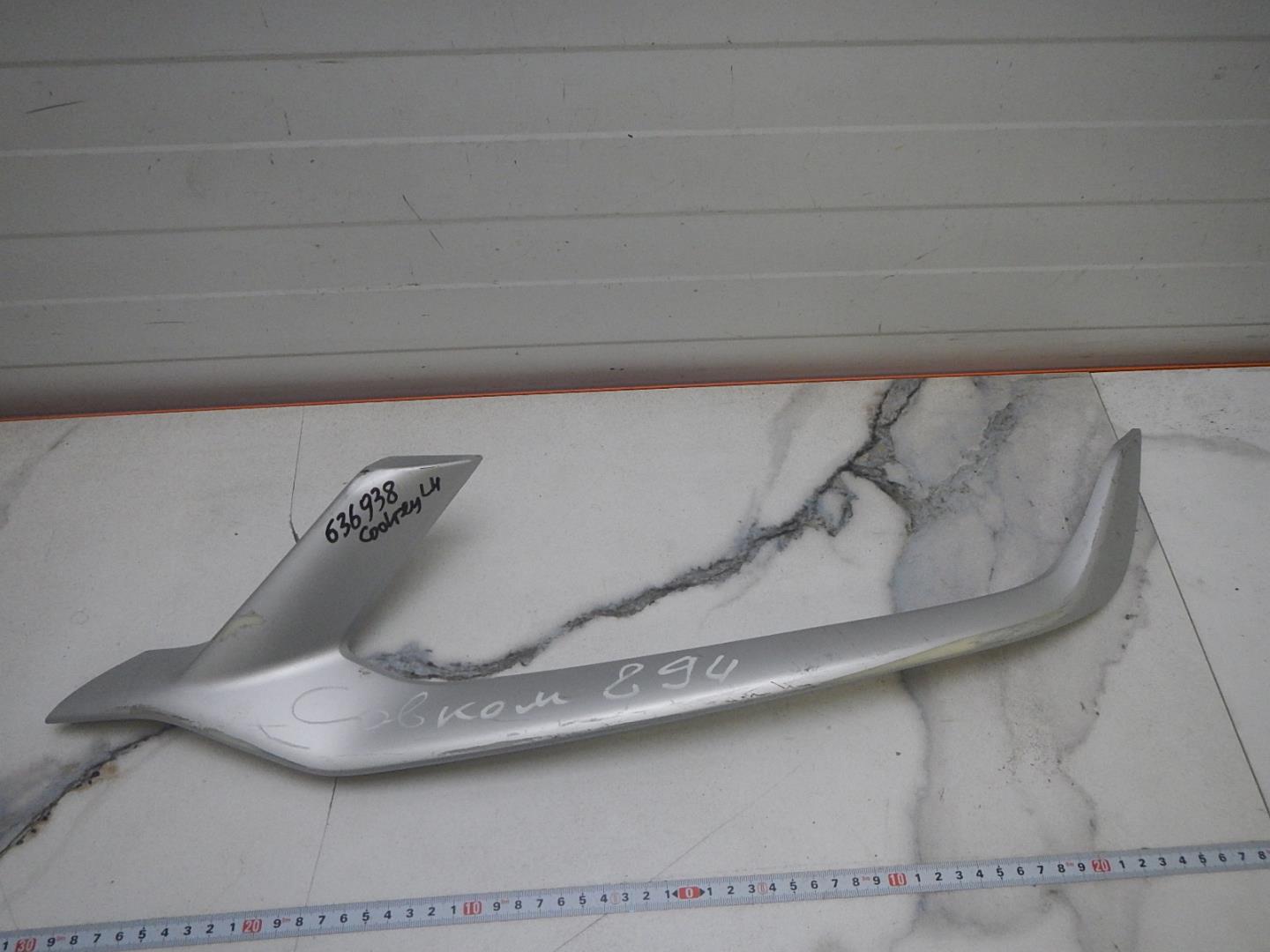 Накладка переднего бампера левая