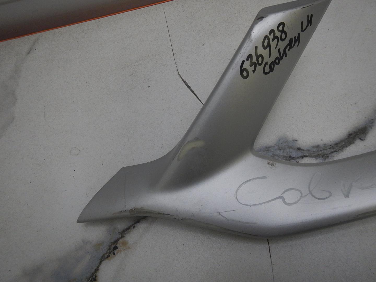 Накладка переднего бампера левая