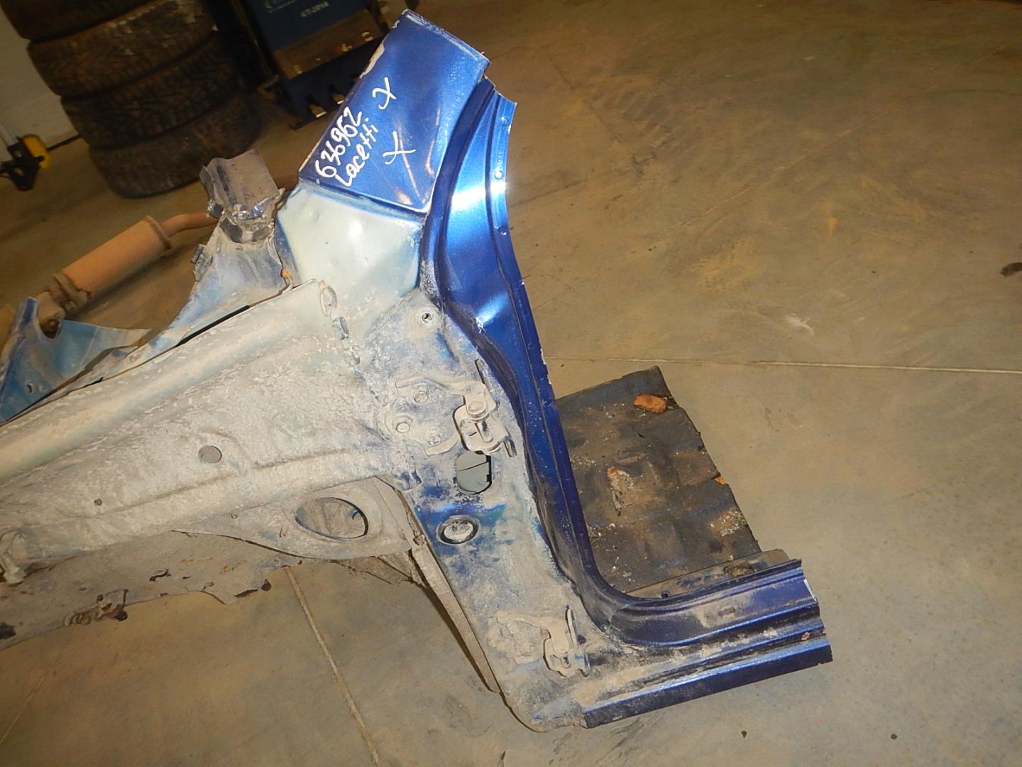 Лонжерон передний левый