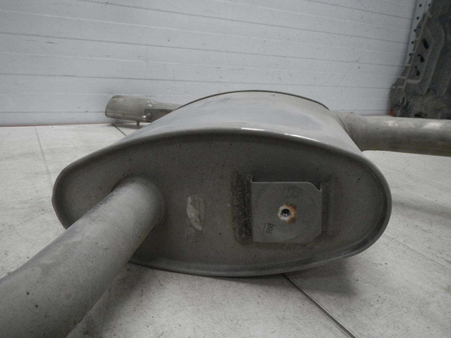 Глушитель основной / задняя часть